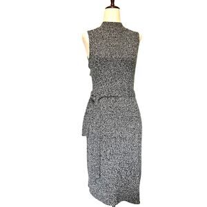 Y2K Great American Sweater Co Mockneck Dress Sz M Euro Soft Grunge Indie Sleaze